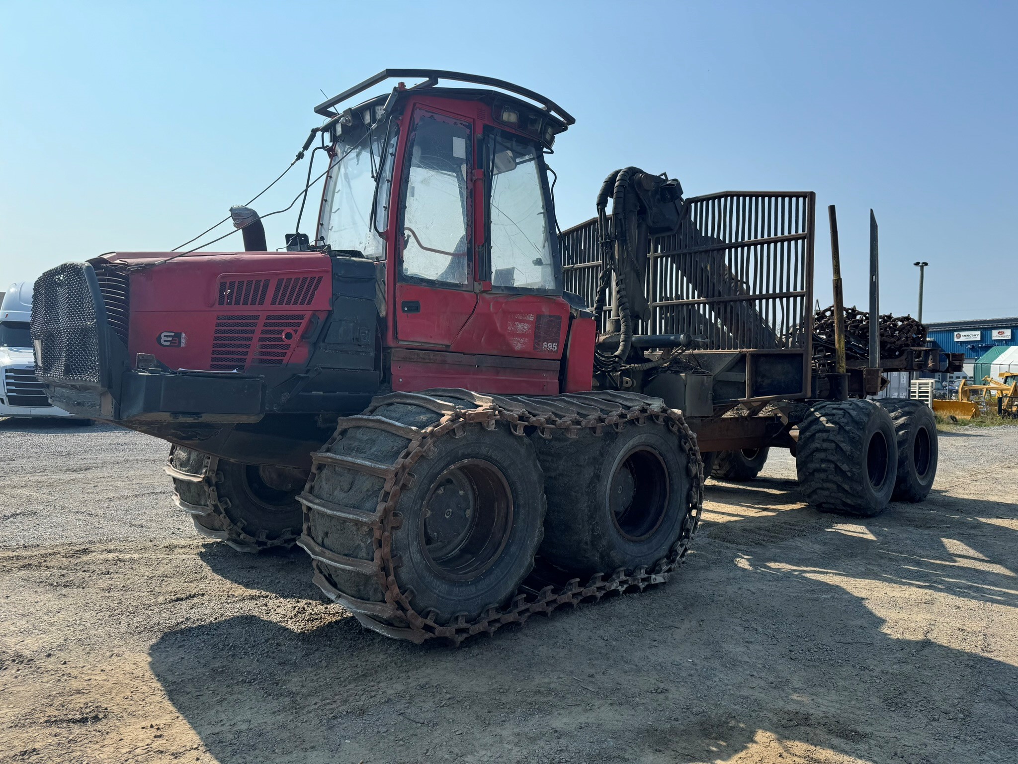 2015 Komatsu 895 8WD Forwarder